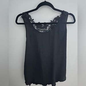 Black Lace Tank